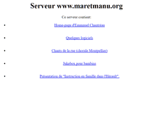 Tablet Screenshot of maretmanu.org